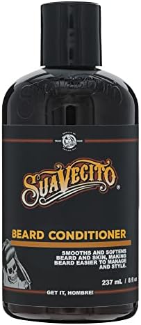 Suavecito Beard Conditioner Smoothing and Softening Beard Conditioner for Men (8 Ounce.)