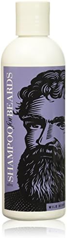 Ultra-Grooming Beard Shampoo & Wash by Beardsley & Company Beard Care Products (Wild Berry, 8 oz)