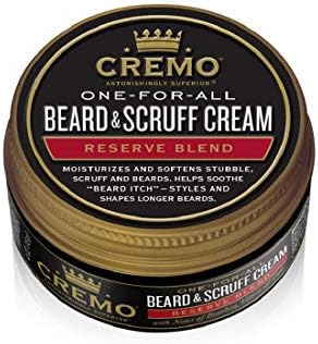 Cremo Beard & Scruff Cream, Distiller's Blend (Reserve Collection), 4 oz - Soothe Beard Itch, Condition and Offer Light-Hold Styling for Stubble and Scruff (Product Packaging May Vary) 0 fluid ounces
