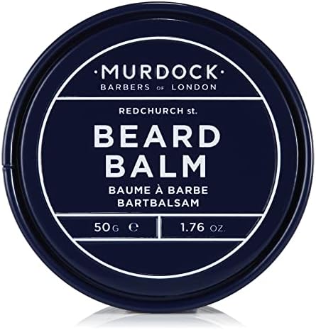 Murdock London Beard Balm | Feel Soft, Comfortable & Healthy Facial Hair & Skin | Made in England