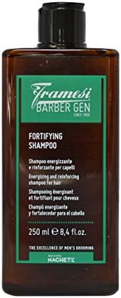 Framesi Barber Gen Fortifying Shampoo, 8.4 fl oz, Strengthening and Thickening Shampoo