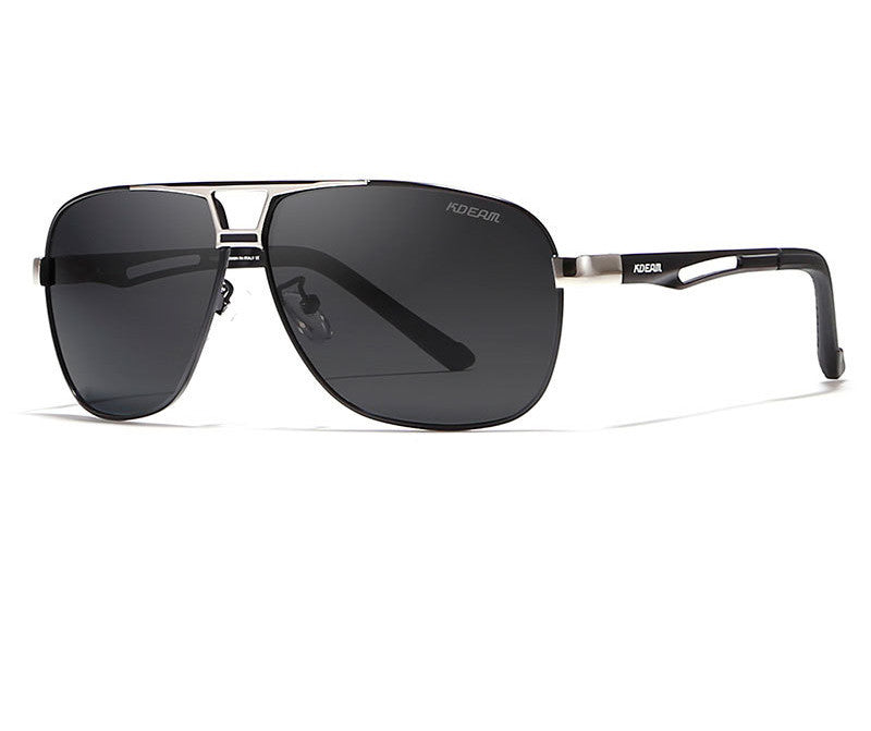 Metal Aluminum Polarized Sunglasses European And American Men's Driving And Driving Sunglasses - Blue Force Sports