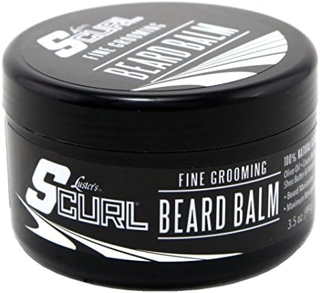 Lusters S-Curl Beard Balm 3.5 Ounce (103ml) (2 Pack)
