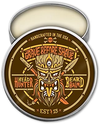 Grave Before Shave™ Head Hunter Beard Balm (Tropical summer aroma) (2 oz.)