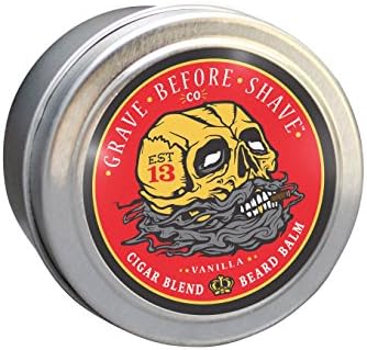 Grave Before Shave™ Cigar Blend Beard Balm (Cigar/Vanilla scent) (2 oz.)