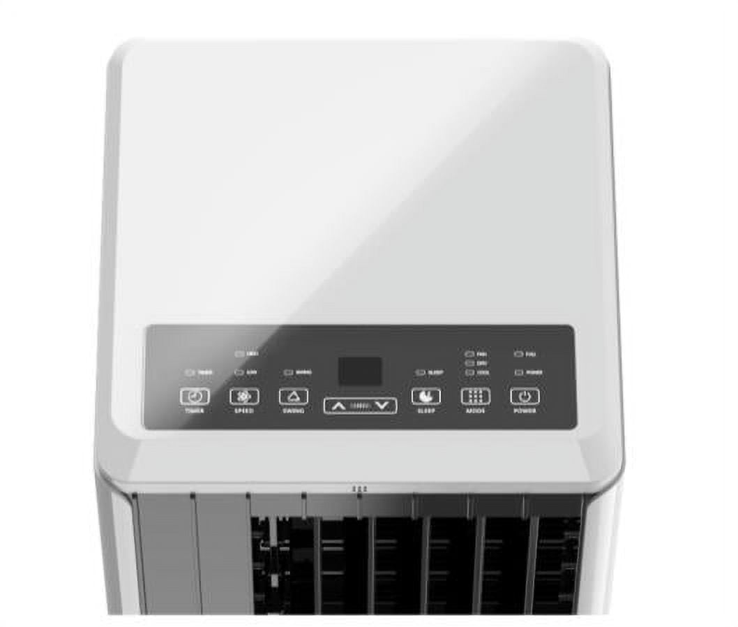 Hasoo Stand Up Air Conditioner 8000 BTU with Remote Control, 4-in-1 Portable AC with Fan, Dehumidifier & Sleep Mode, Portable Floor AC Units for Room Cooling Up to 350sq.ft, Gray