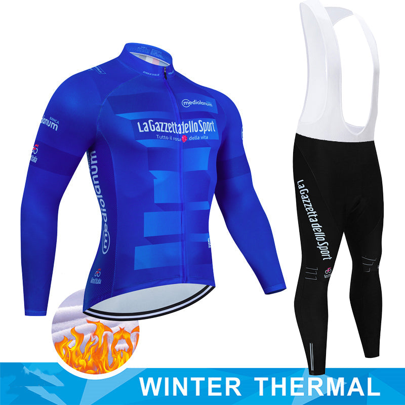 Summer Men's Outdoor Quick-drying Mountain Bike Jersey Suit - Blue Force Sports