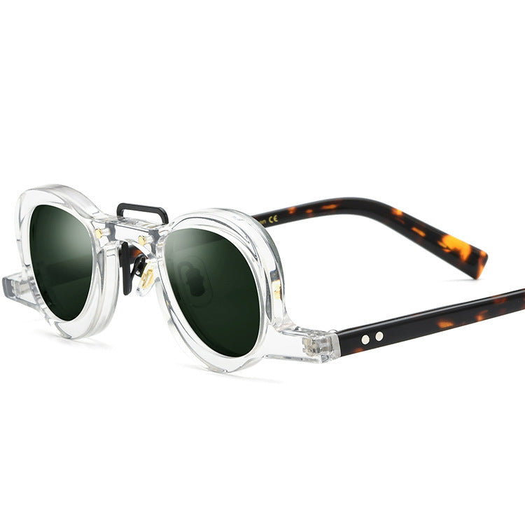 Funny Personalized Plate Sunglasses Butterfly Polarized Light - Blue Force Sports