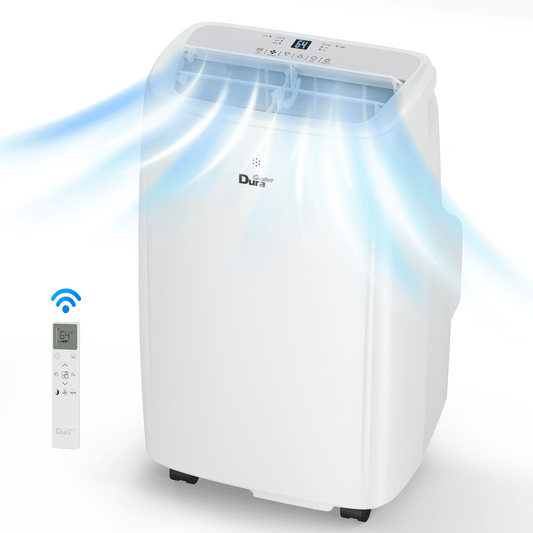 DuraComfort WPDL8KDL Portable AC Unit 8.000 BTU(ASHRAE). Cools up to 150 Sq. Ft. with Remote Control