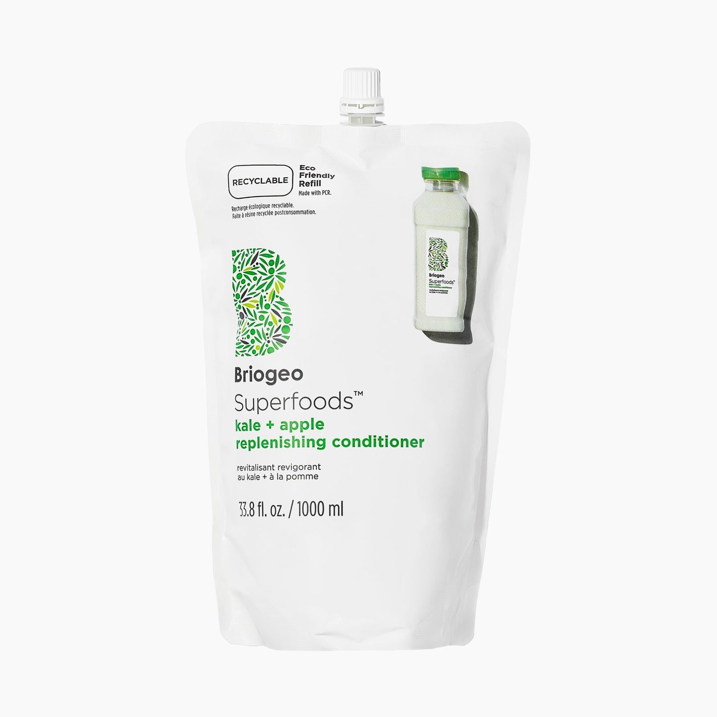 Superfoods Kale + Apple Replenishing Superfood Conditioner Jumbo Refill