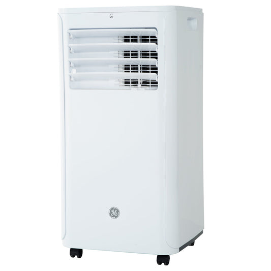 GE 6.100 BTU Portable Air Conditioner for Rooms up to 250 Sq ft.. 3-in-1 Functionality with Remote