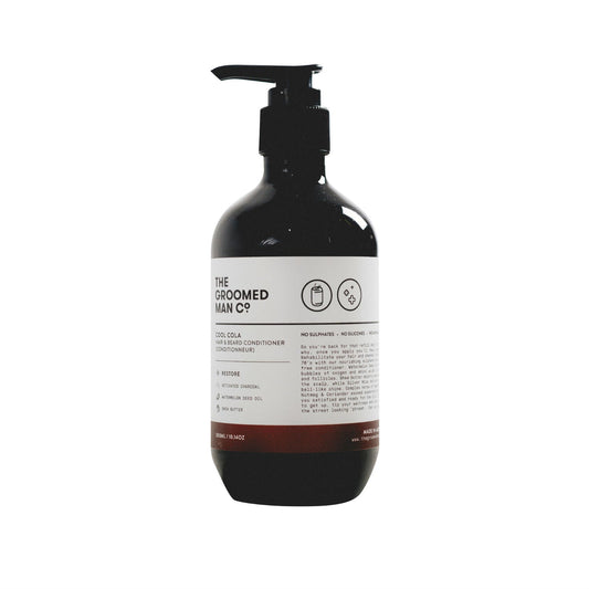The Groomed Man Co. Cool Cola Hair + Beard Conditioner (300ml)