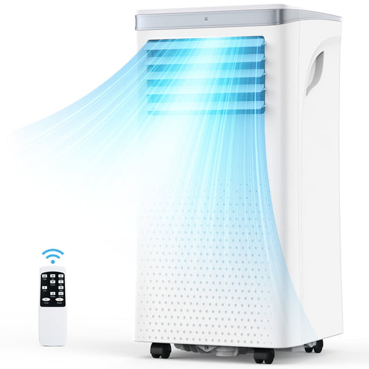 Kndko 8000 BTU Portable Air Conditioner. Automatic Defrosting & Self-Evaporating.Cools 300Sq.ft