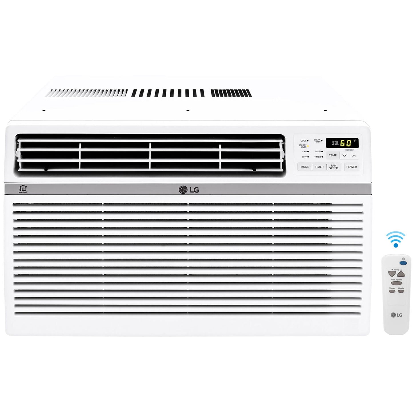 LG Electronics 24.500 BTU Window Smart Air Conditioner with Remote