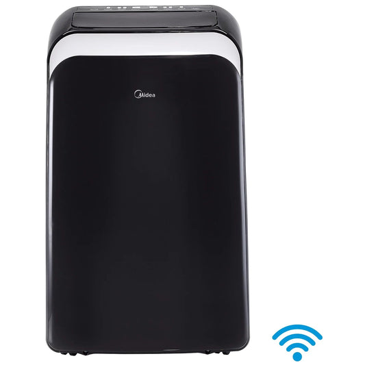 Midea 10.000 BTU 115V Smart Portable Air Conditioner with Heat Sense & Remote