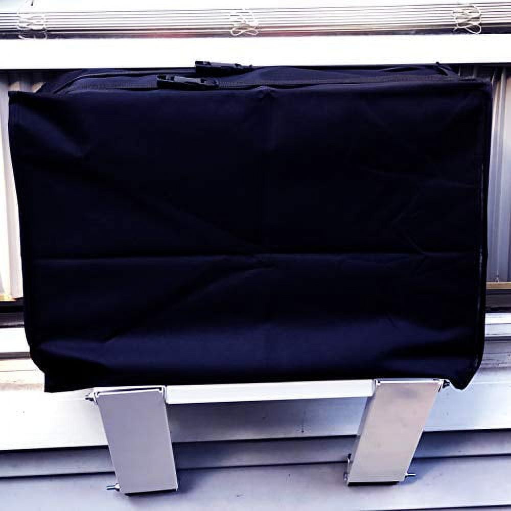 Outdoor Window AC Covers by ALPINE HARDWARE - Air Conditioner Protection Cover (Black. 15 x 21 x 16)