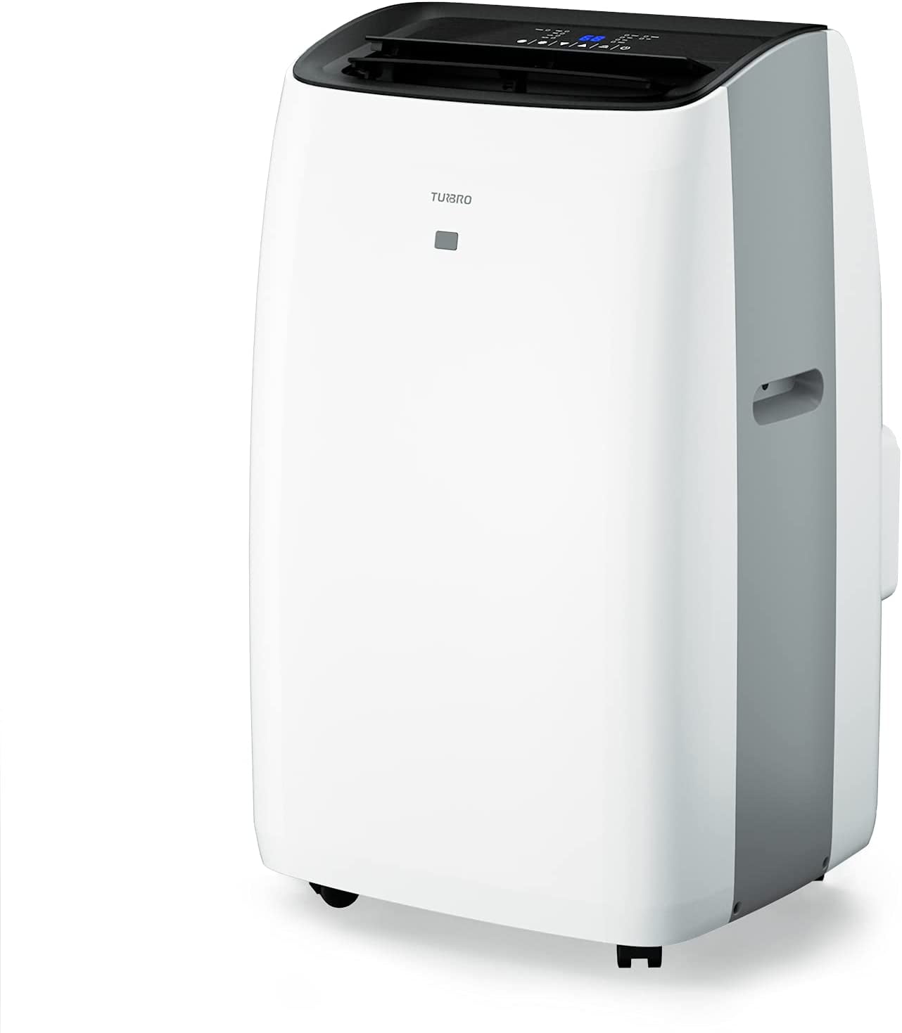 TURBRO Greenland 14.000 BTU Portable Air Conditioner and Heater. Dehumidifier and Fan. 4-in-1 Floor AC Unit for Rooms up to 600 Sq ft. UV-C Light. Sleep Mode. Timer. Remote Included (10.000 BTU Sacc)
