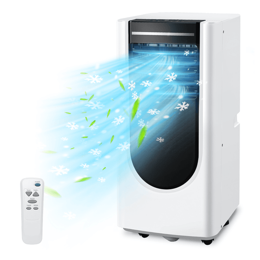 WANAI 8000 BTU ASHRAE Portable Air Conditioner. 250 sq.ft 3 in 1 AC with 24-Hour Timer. Suitable for Families