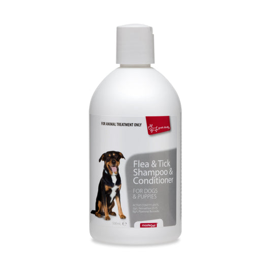Yours Droolly Flea and Tick Shampoo and Conditioner 500ml