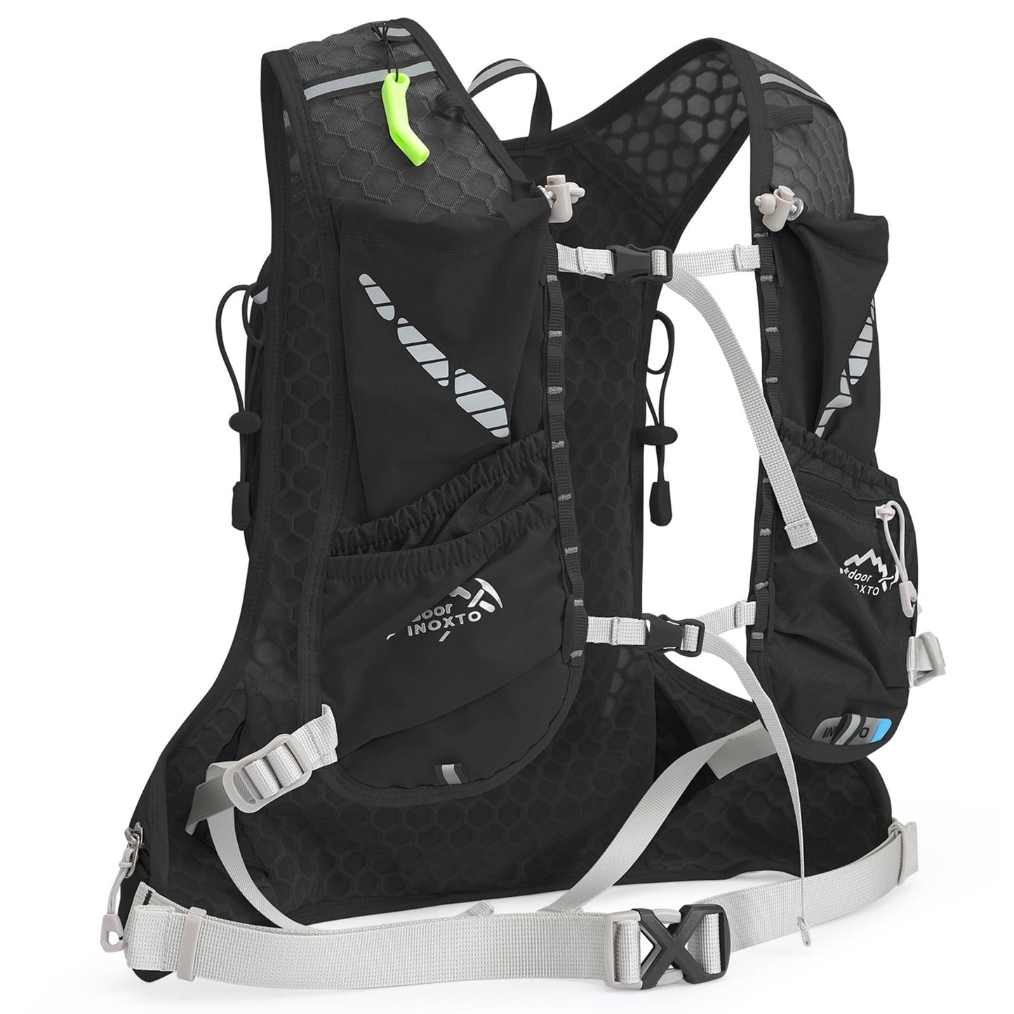12L Cycling Hydration Lightweight Riding Vest Pack for Running Camping Hiking Mountaineering