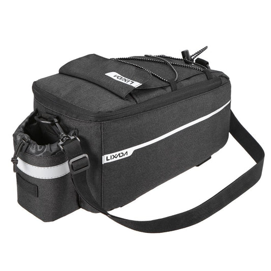 Lixada Bicycle Rear Rack Insulated Trunk Cooler Bag, Storage Luggage Bag Reflective MTB Bike Pannier Bag Shoulder Bag