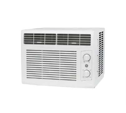 GE 5,100 BTU 115 -Volts Window Air Conditioner Cools 150 Sq. Ft - $105