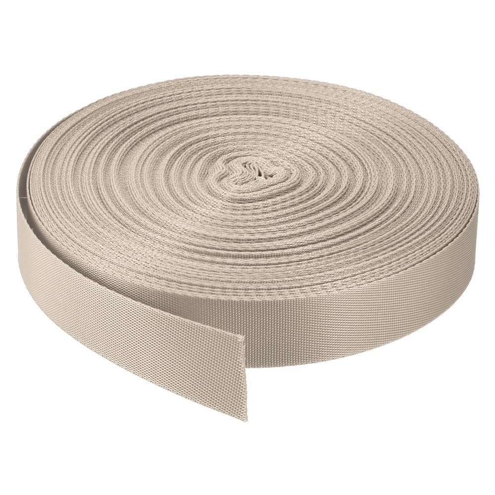 Flat Nylon Webbing Strap 1 Inch 30 Yards Blue for Backpack, Luggage-Rack