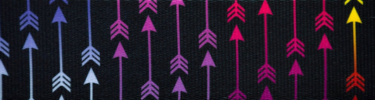 Country Brook Design® 2 Inch Colorful Arrows Polyester Webbing, 10 Yards