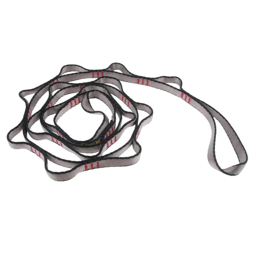 Daisy Chain Nylon Webbing Strap with 12 Loop for Climbing Rappelling 150Cm / 180Cm - 180Cm