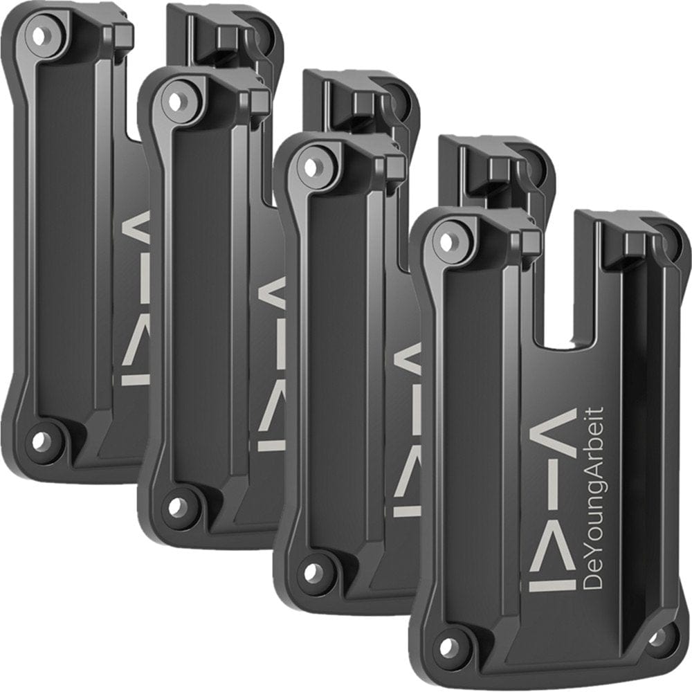 Deyoungarbeit Gun Magnet Mount Holster 36Lbs Quickdraw Load Pistol Holder Tactical Firearm Mount Holder for Truck, Car, Home, Cashier, Vehicle, Desk