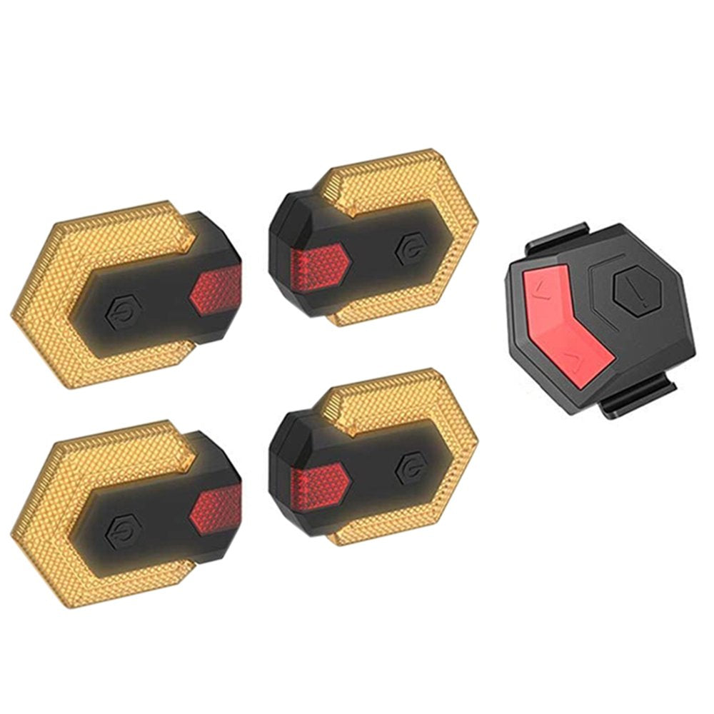 Intelligent Wireless Bike Turn Signal Lights Front and Rear Led Direction Indicator Bicycle Accessory New