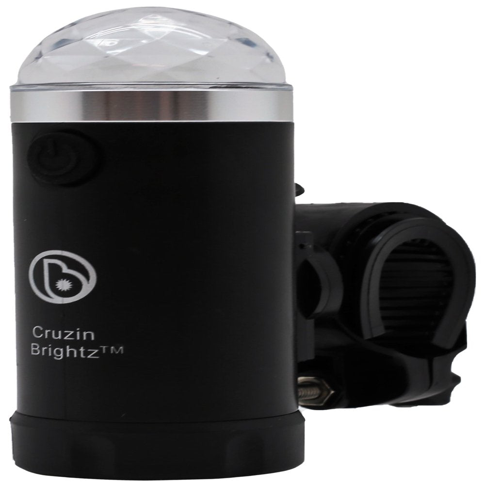 Cruzin Brightz Blinking LED Bicycle Light, Red/Blue/Green