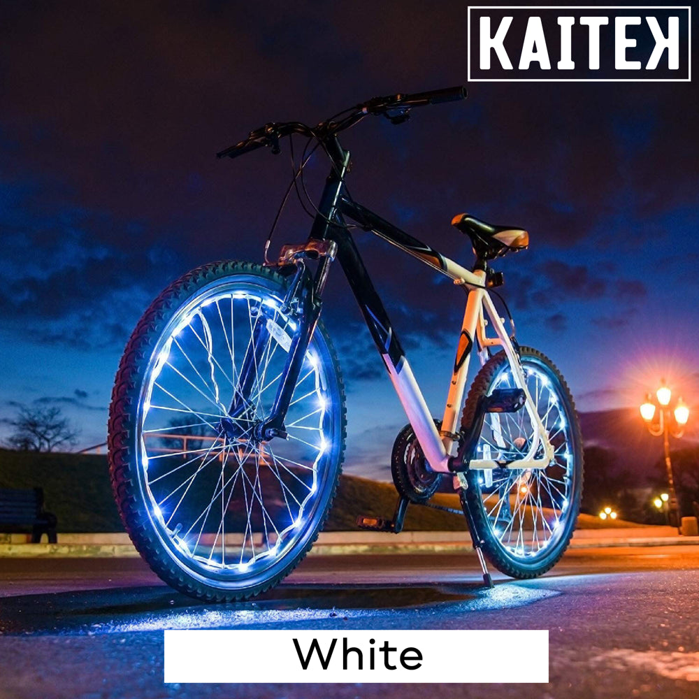 Kaitek LED Bicycle Wheel Accessory Light for 1 Wheel, Color-Changing