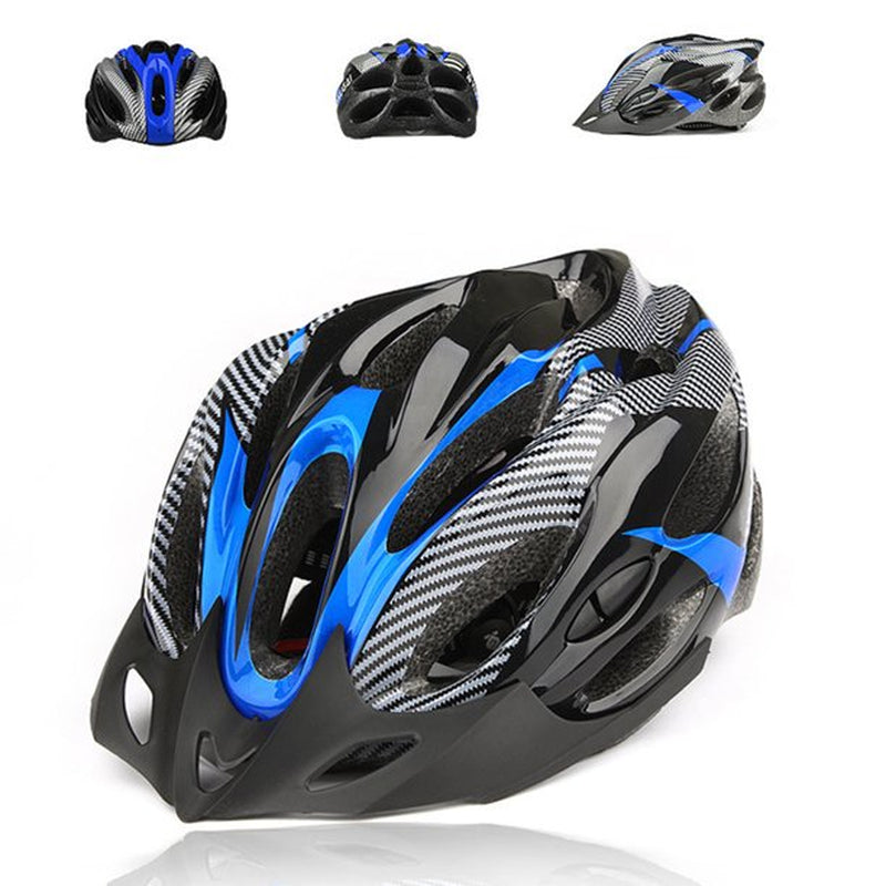 Gonex Cycling Bicycle Helmet, Adult Youth Safety Adjustable Carbon Hat with Visor Hole, Yellow