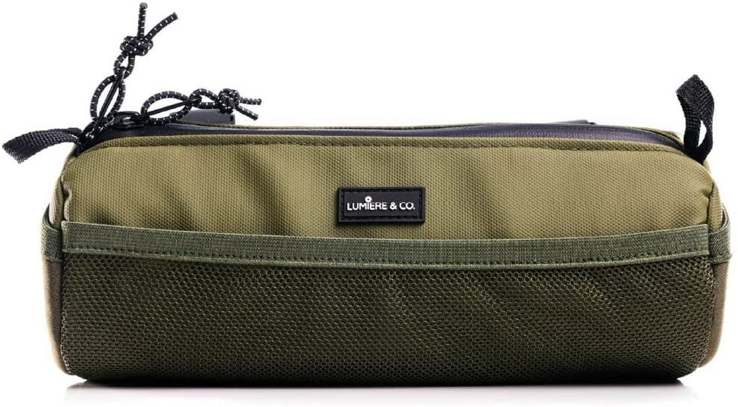 Lumiere & Co. Bike Handlebar Bag , Bike Bag , Bicycle Handlebar Bag , Bike Front Bag, Mountain Bike Storage , Front Frame Storage , Bicycle Accessories , Bike Pouch for Bicycle