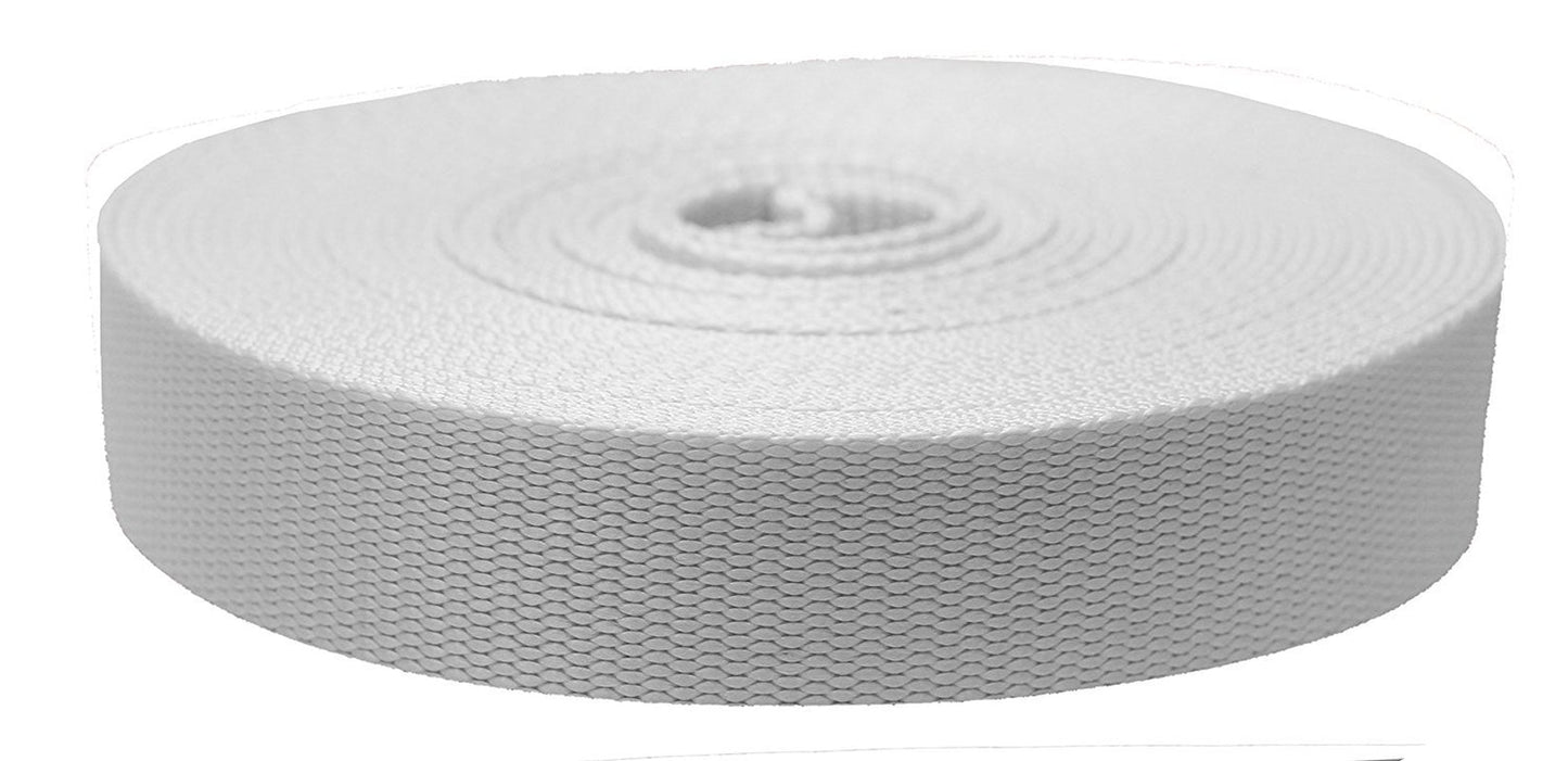 Strapworks 3/4 Inch X 10 Yards Colored Flat Nylon Webbing Strap