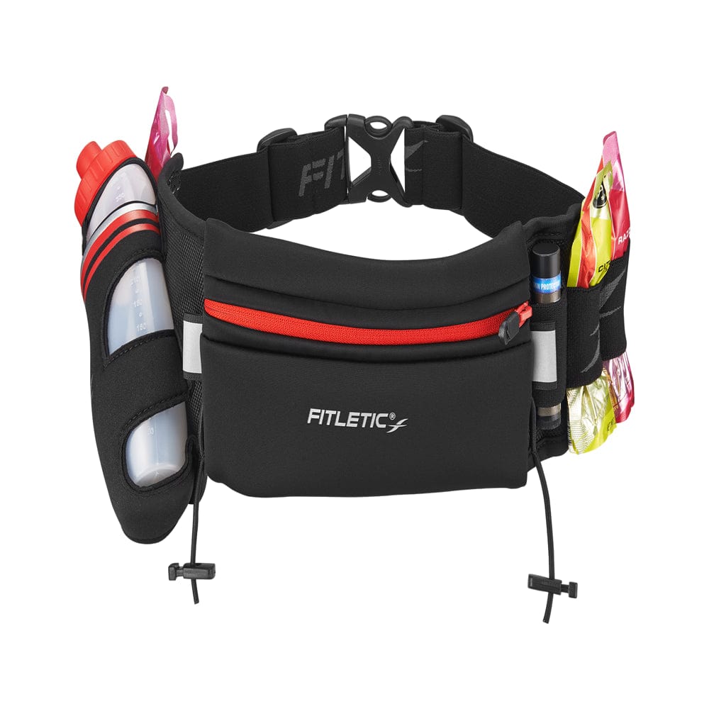 Fitletic Fully Loaded Water and Gel Belt : BLK, S/M