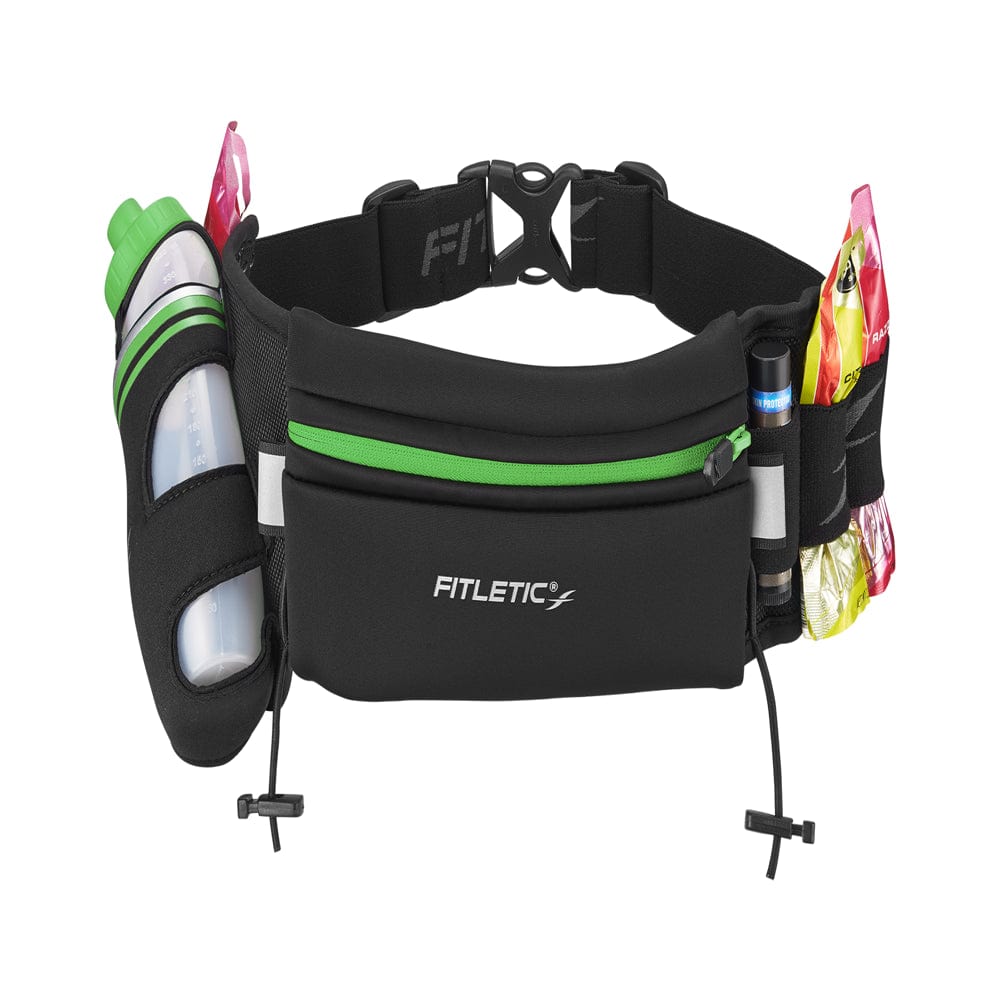 Fitletic Fully Loaded Water and Gel Belt : BLK, S/M