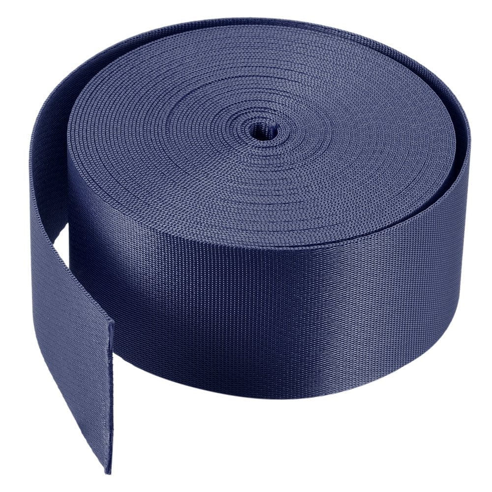 Flat Nylon Webbing Strap 2 Inch 10 Yards Bright Orange for Backpack