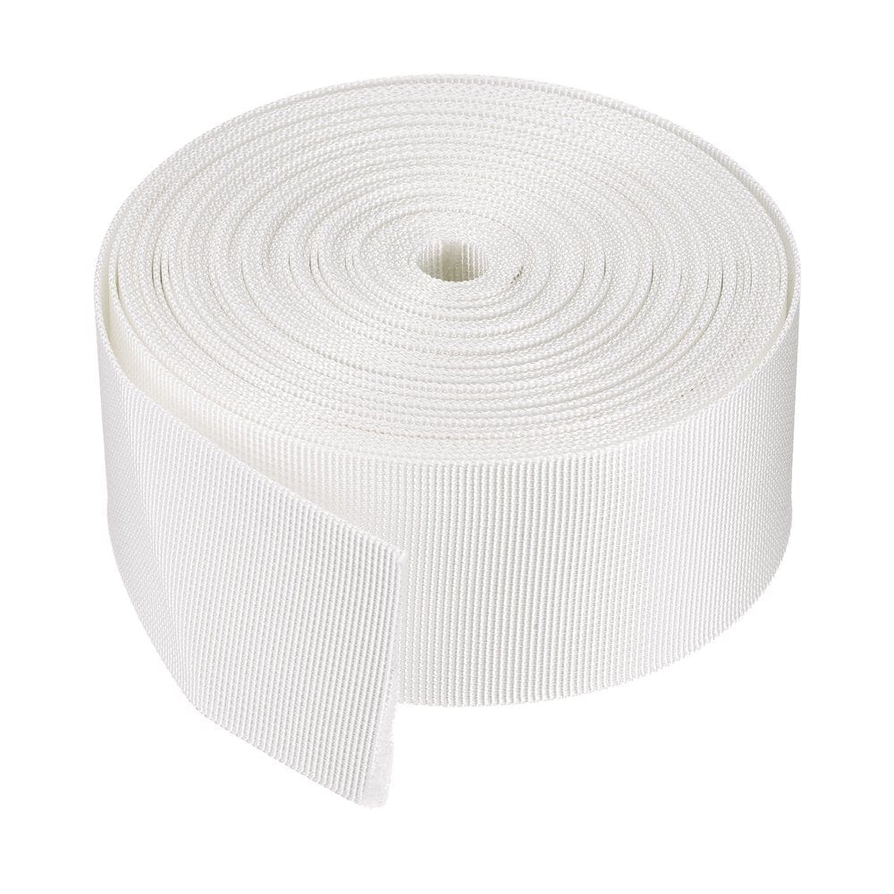 Flat Nylon Webbing Strap 2 Inch 10 Yards Bright Red for Backpack, Luggage-Rack