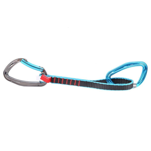 Fugacal Camnal 38CM Extenders Straight Bent Carabiner Rock Climbing Quickdraw Sling,Mountaineer Outdoor Protect Kits,Extender