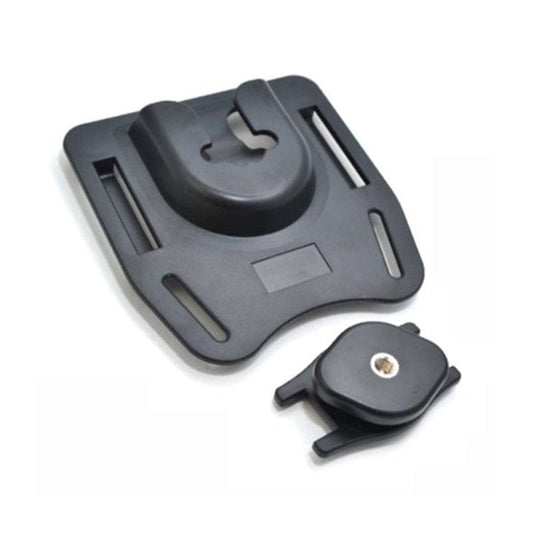 K-BM1 Camera Belt Buckle Camera Hanger Belt Clip Holster Holder Fast Loading Rig Plastic Waist Belt Buckle(Black)