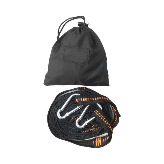 Lacyie Outdoor Soft Ladder, Tree Tent Suspended Tent Rope Ladder Webbing Ribbon Climbing Ladder with Strong Carabiners for Climbing, Large Walls, Tents, Trees, Gym Exercises Lovable