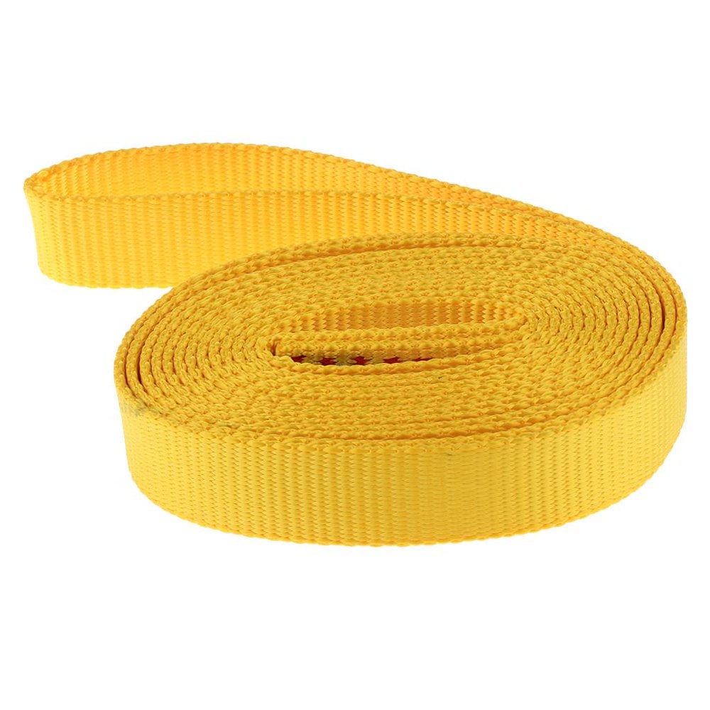 Outdoor 23KN 25Mm Fall Protection Strap Webbing Belt for Climbing Descending Arborist - Orange 60Cm