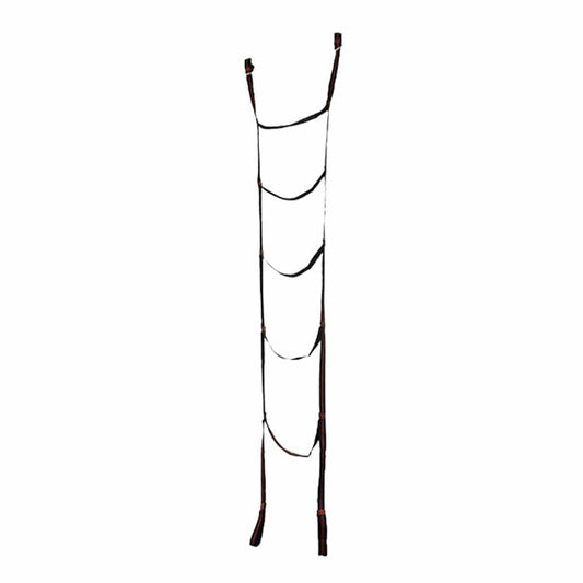 Sardfxul Outdoor Soft Ladder Tree Tent Suspended Tent Rope Ladder Webbing Ribbon Escape Training Fire Rescue Climbing Portable